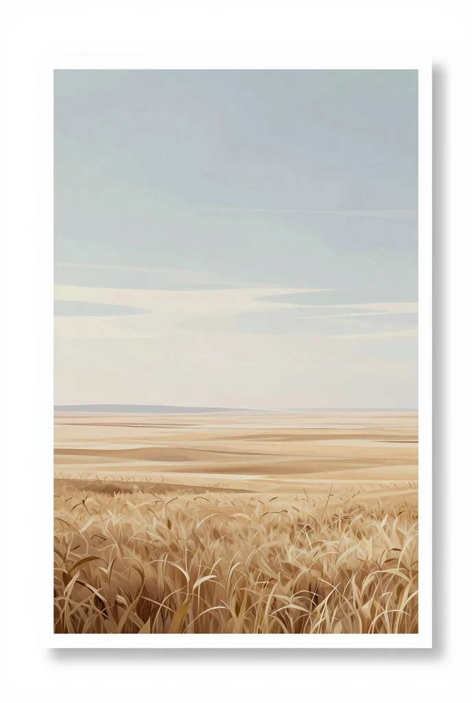 Landscape Abstract Poster